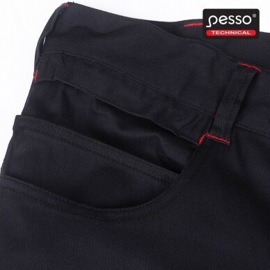 Darbo kelnės PESSO KD215M stretch, mėlynos 14