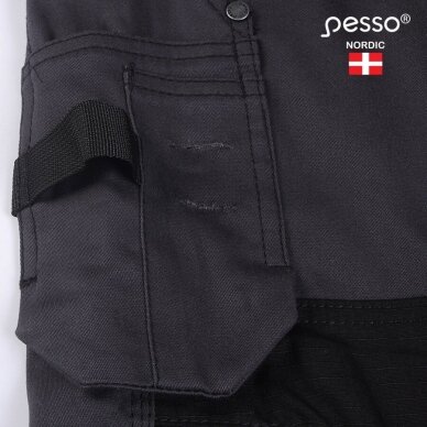 Darba bikses PESSO KDSTRETCHP stretch, pelēkas 4 Darba bikses PESSO KDSTRETCHP stretch, pelēkas 4