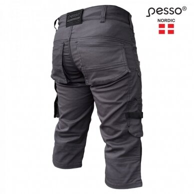 Darbo bridžai PESSO stretch, pilki 1 Darbo bridžai PESSO stretch, pilki 1