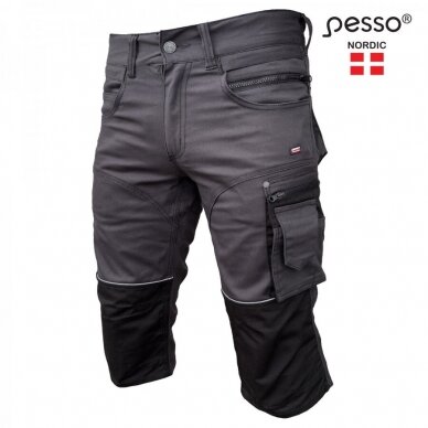 Darbo bridžai PESSO stretch, pilki Darbo bridžai PESSO stretch, pilki