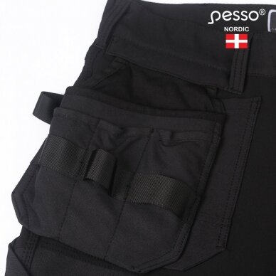 Darbo kelnės Pesso TITAN Flexpro KD125P, pilkos 4 Darbo kelnės Pesso TITAN Flexpro KD125P, pilkos 4