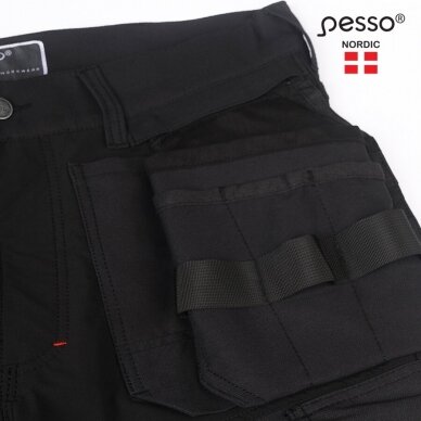 Darbo kelnės Pesso TITAN Flexpro KD125P, pilkos 3 Darbo kelnės Pesso TITAN Flexpro KD125P, pilkos 3