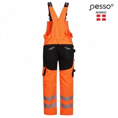 Darbo puskombinezonis Pesso DP135OR URANUS Flexpro, oranžinis 2 Darbo puskombinezonis Pesso DP135OR URANUS Flexpro, oranžinis 2
