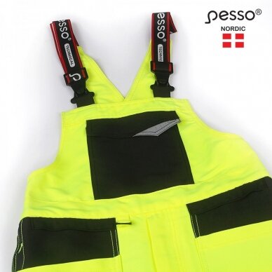 Darba kombinezons Pesso URANUS Flexpro DP135G, HI-VIS dzeltens 4 Darba kombinezons Pesso URANUS Flexpro DP135G, HI-VIS dzeltens 4