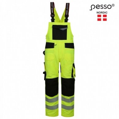 Darba kombinezons Pesso URANUS Flexpro DP135G, HI-VIS dzeltens Darba kombinezons Pesso URANUS Flexpro DP135G, HI-VIS dzeltens