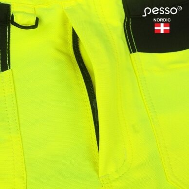 Darba kombinezons Pesso URANUS Flexpro DP135G, HI-VIS dzeltens 9