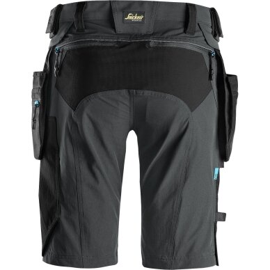 Darba šorti ar noņemamām iekarināmām kabatām LiteWork SNICKERS WORKWEAR 1