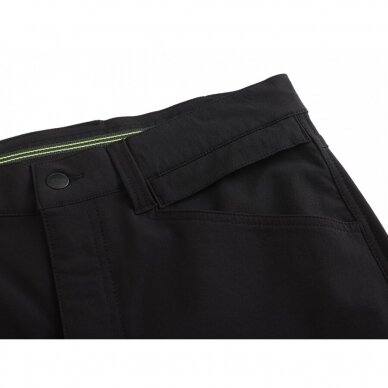 Darbo šortai Pesso Mercury Stretch KS145B iš tvirto nailoninio audinio su elastanu, juodi 10 Darbo šortai Pesso Mercury Stretch KS145B iš tvirto nailoninio audinio su elastanu, juodi 10