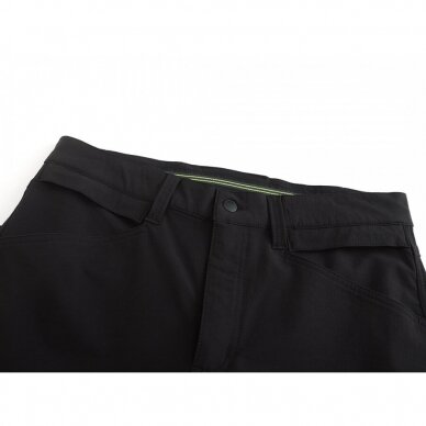 Darbo šortai Pesso Mercury Stretch KS145B iš tvirto nailoninio audinio su elastanu, juodi 11 Darbo šortai Pesso Mercury Stretch KS145B iš tvirto nailoninio audinio su elastanu, juodi 11