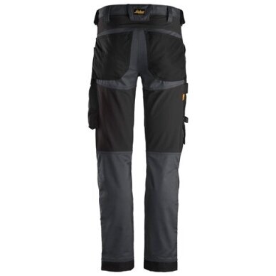 SNICKERS WORKWEAR AllroundWork 6341 darba bikses no elastīga auduma, tumši pelēkas 1 SNICKERS WORKWEAR AllroundWork 6341 darba bikses no elastīga auduma, tumši pelēkas 1