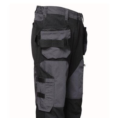 Bikses BoSafety TR-FUSIONPLUS-2602 ar elastīgām detaļām un iekarināmām kabatām 3 Bikses BoSafety TR-FUSIONPLUS-2602 ar elastīgām detaļām un iekarināmām kabatām 3