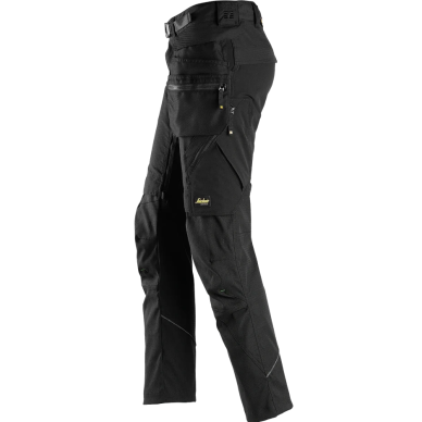 SNICKERS WORKWEAR FlexiWork 6972 darba bikses 3.0, ar noņemamām piekarināmām kabatām, melnas 1 SNICKERS WORKWEAR FlexiWork 6972 darba bikses 3.0, ar noņemamām piekarināmām kabatām, melnas 1