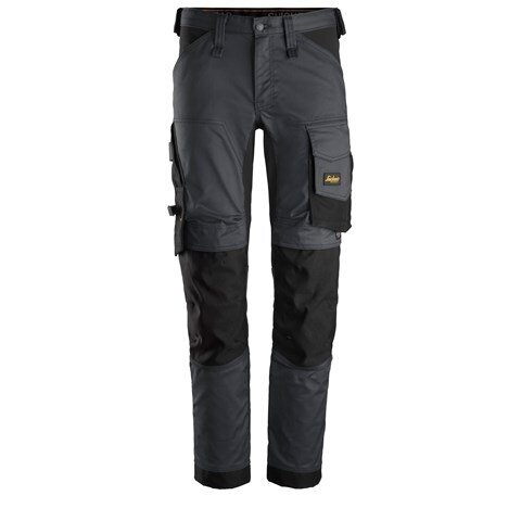 SNICKERS WORKWEAR AllroundWork 6341 darba bikses no elastīga auduma, tumši pelēkas SNICKERS WORKWEAR AllroundWork 6341 darba bikses no elastīga auduma, tumši pelēkas