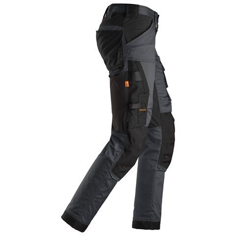 SNICKERS WORKWEAR AllroundWork 6341 darba bikses no elastīga auduma, tumši pelēkas 3 SNICKERS WORKWEAR AllroundWork 6341 darba bikses no elastīga auduma, tumši pelēkas 3