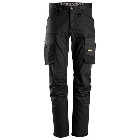 SNICKERS WORKWEAR AllroundWork Stretch 6803 darba bikses, melnas SNICKERS WORKWEAR AllroundWork Stretch 6803 darba bikses, melnas