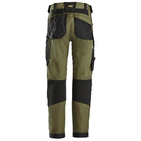 SNICKERS WORKWEAR FlexiWork 6903 darba bikses, haki 1 SNICKERS WORKWEAR FlexiWork 6903 darba bikses, haki 1