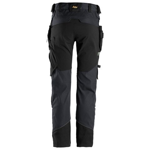 SNICKERS WORKWEAR FlexiWork 6972 darba bikses 3.0, ar noņemamām piekarināmām kabatām, tumši pelēkas 1 SNICKERS WORKWEAR FlexiWork 6972 darba bikses 3.0, ar noņemamām piekarināmām kabatām, tumši pelēkas 1