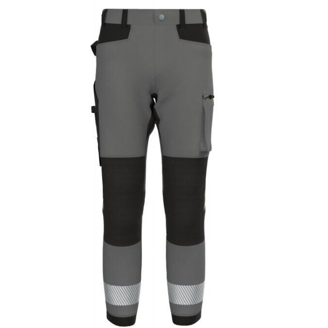 Bikses 4-WAY STRETCH TENSION Tumši pelēkas/melnas Bikses 4-WAY STRETCH TENSION Tumši pelēkas/melnas