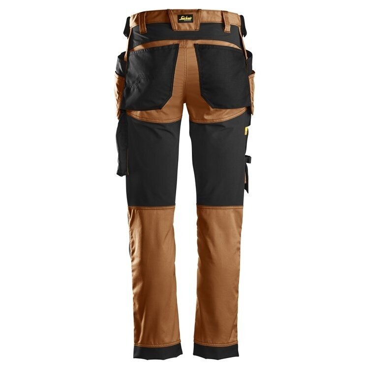 Darba bikses no elastīga auduma, ar iekarināmām kabatām SNICKERS WORKWEAR AllroundWork White 2 Darba bikses no elastīga auduma, ar iekarināmām kabatām SNICKERS WORKWEAR AllroundWork White 2