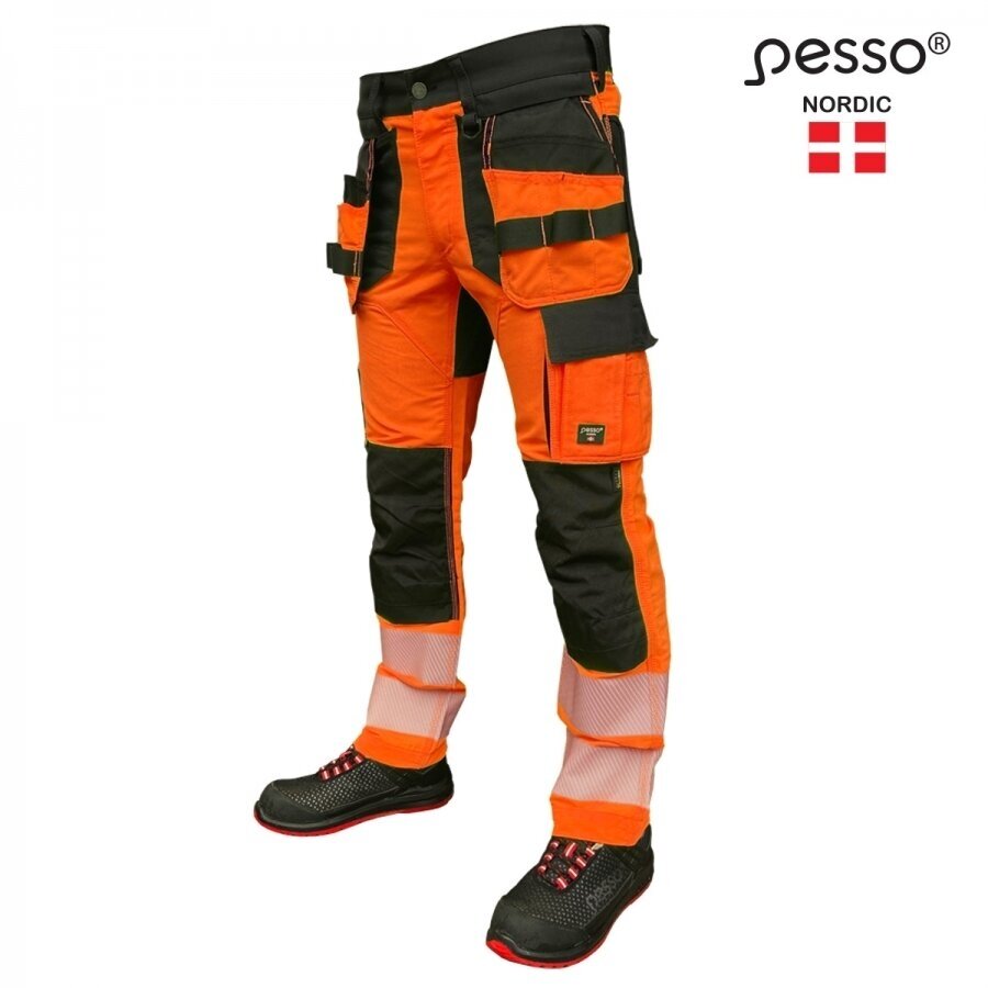 Darbo kelnės Pesso KD135 Uranus, oranžinė Darbo kelnės Pesso KD135 Uranus, oranžinė