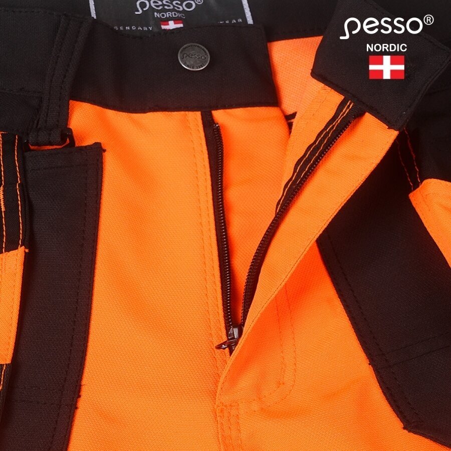 Darbo kelnės Pesso KD135 Uranus, oranžinė 10 Darbo kelnės Pesso KD135 Uranus, oranžinė 10