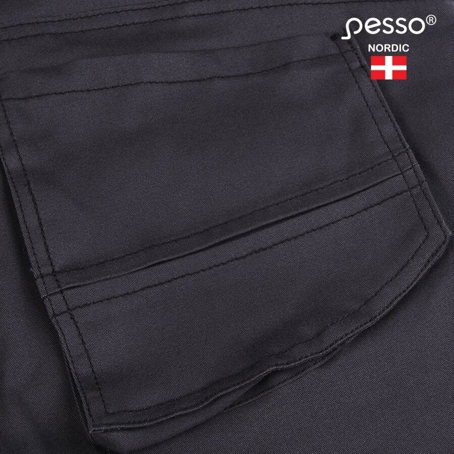 Darba bikses PESSO KDSTRETCHP stretch, pelēkas 8
