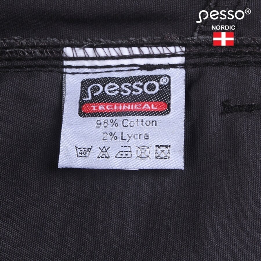 Darba bikses PESSO KDSTRETCHP stretch, pelēkas 5 Darba bikses PESSO KDSTRETCHP stretch, pelēkas 5