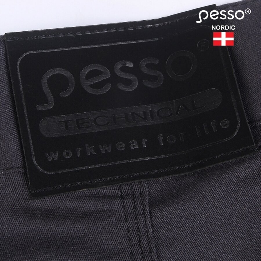 Darba bikses PESSO KDSTRETCHP stretch, pelēkas 7