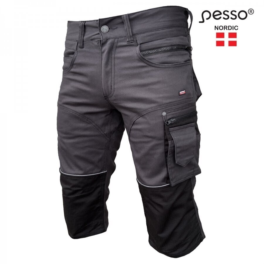 Darbo bridžai PESSO stretch, pilki Darbo bridžai PESSO stretch, pilki