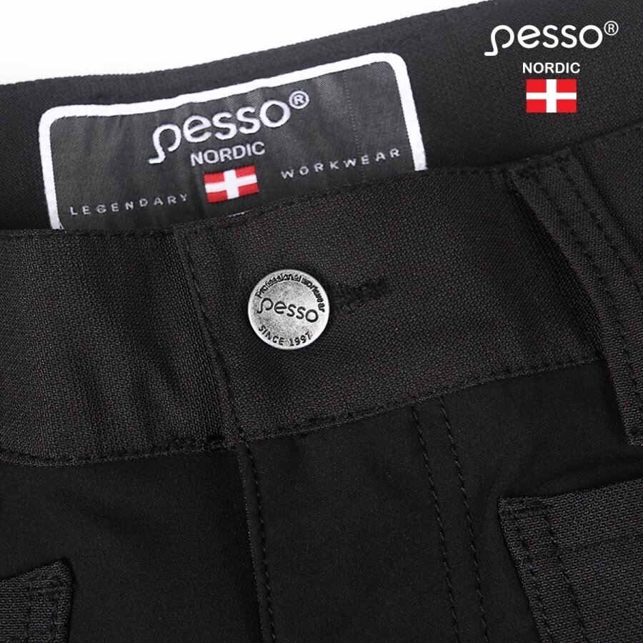Darbo kelnės Pesso TITAN Flexpro KD125P, pilkos 5 Darbo kelnės Pesso TITAN Flexpro KD125P, pilkos 5