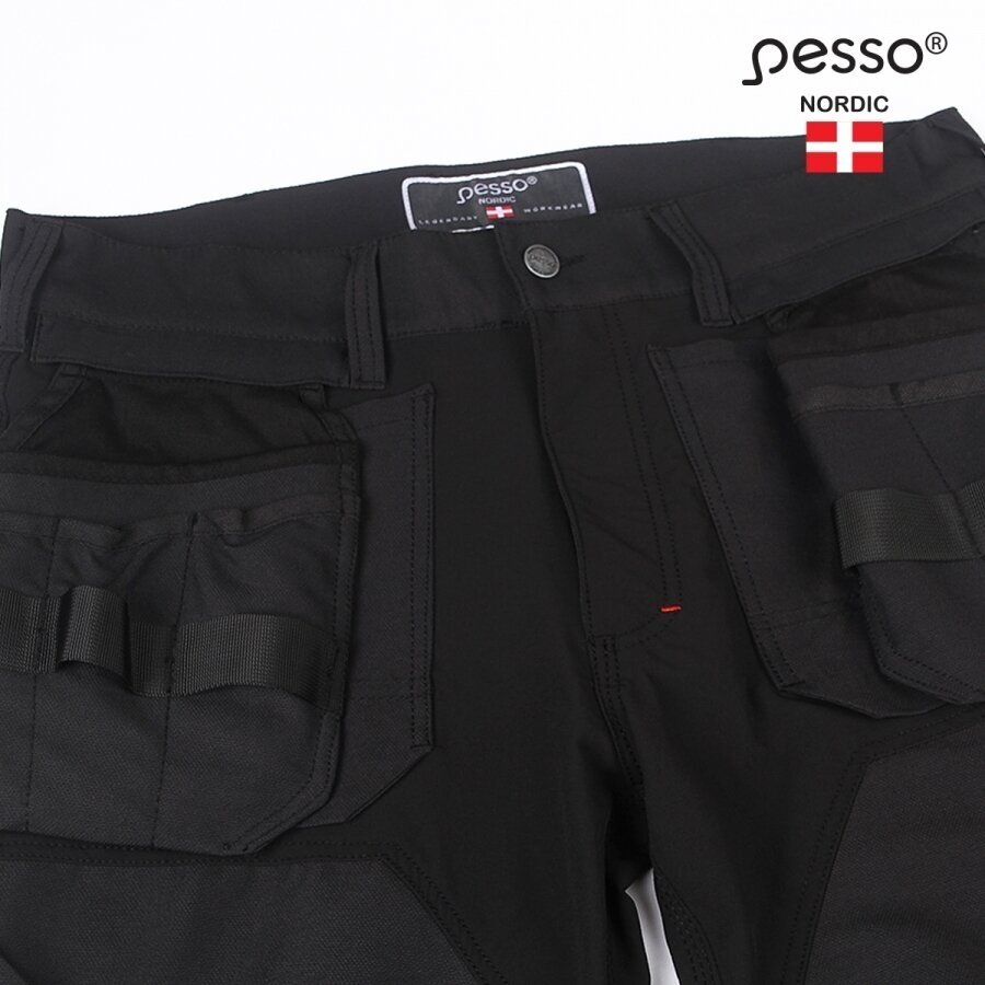 Darbo kelnės Pesso TITAN Flexpro KD125P, pilkos 2 Darbo kelnės Pesso TITAN Flexpro KD125P, pilkos 2