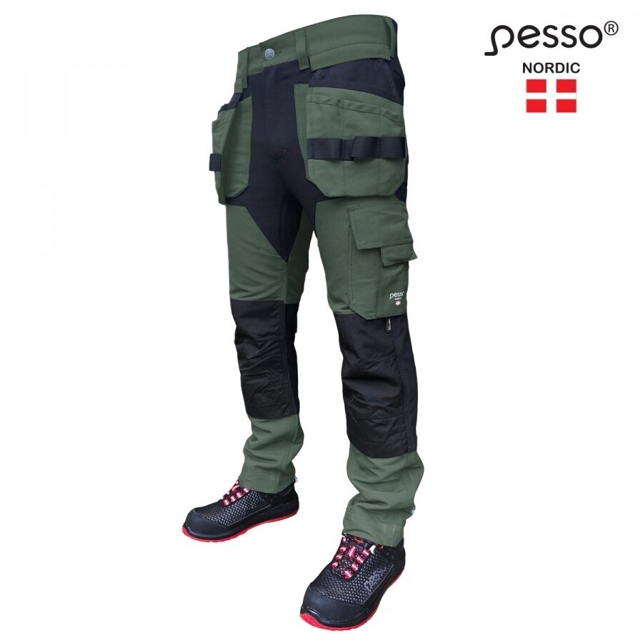 Darbo kelnės Pesso TITAN Flexpro KD125Z, chaki