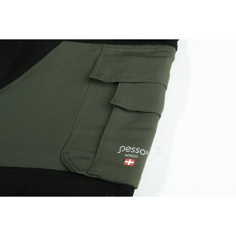 Darbo kelnės Pesso TITAN Flexpro KD125Z, chaki 8 Darbo kelnės Pesso TITAN Flexpro KD125Z, chaki 8