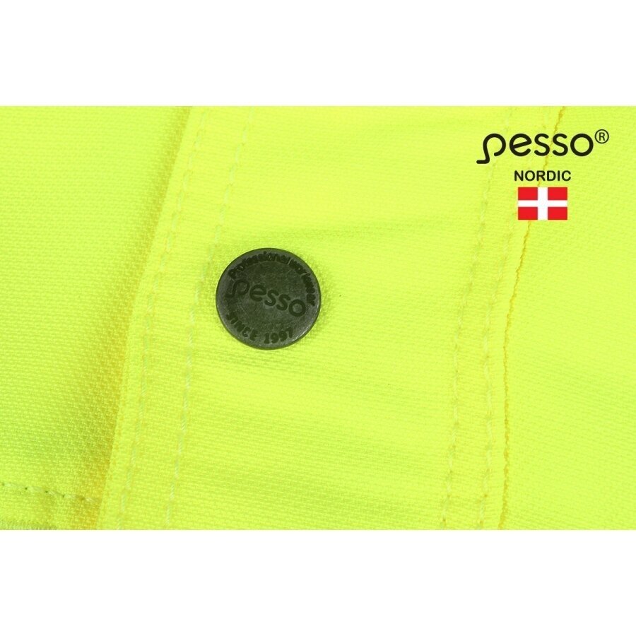 Darbo švarkas PESSO DS135 Uranus, geltonas 4 Darbo švarkas PESSO DS135 Uranus, geltonas 4
