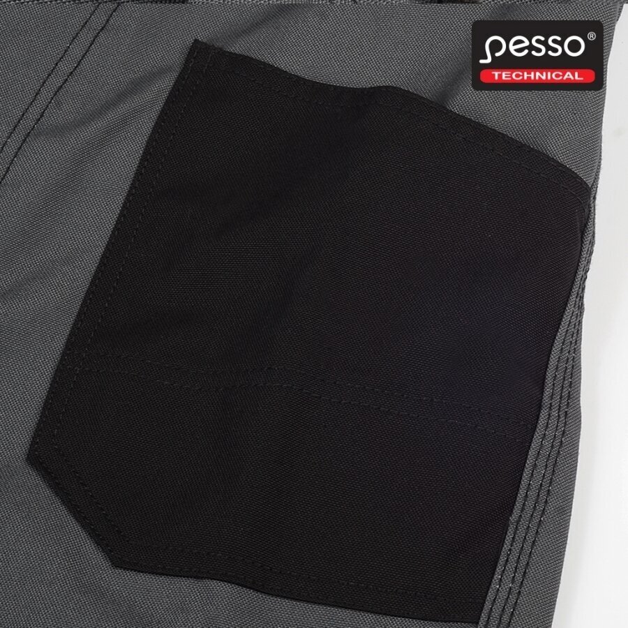 Darba kombinezons Pesso DPCP no Canvas auduma, pelēks 15 Darba kombinezons Pesso DPCP no Canvas auduma, pelēks 15