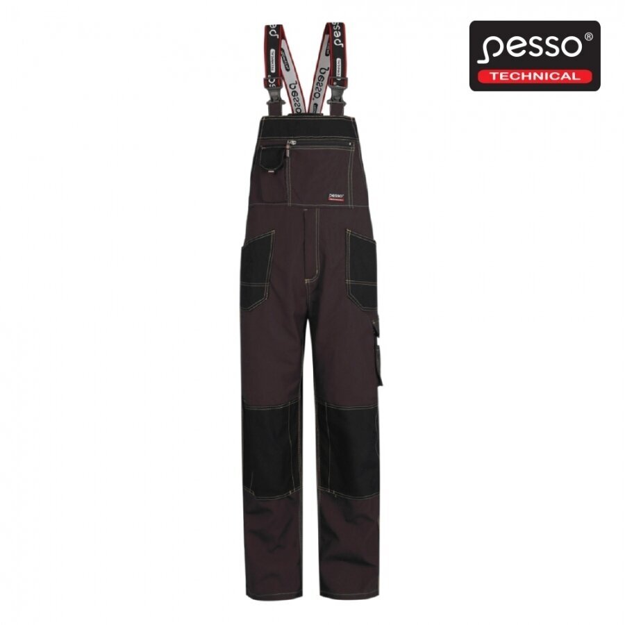 Darba kombinezons Pesso DPRD Twill, brūns Darba kombinezons Pesso DPRD Twill, brūns