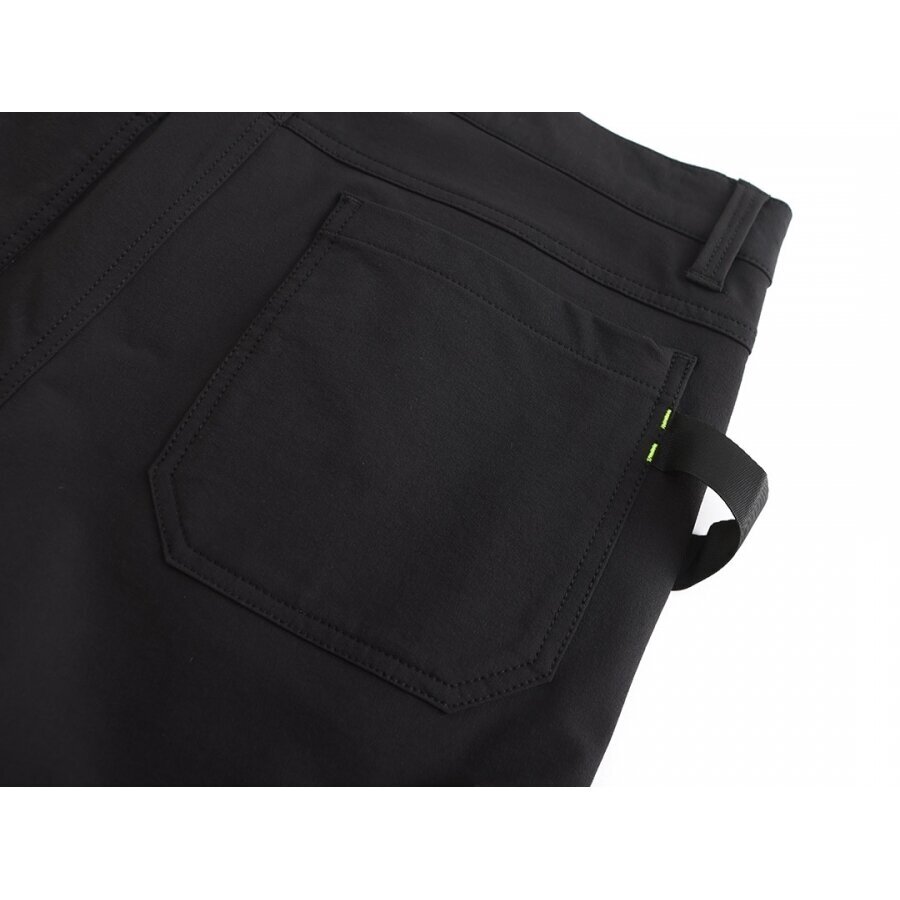 Darbo šortai Pesso Mercury Stretch KS145B iš tvirto nailoninio audinio su elastanu, juodi 8 Darbo šortai Pesso Mercury Stretch KS145B iš tvirto nailoninio audinio su elastanu, juodi 8