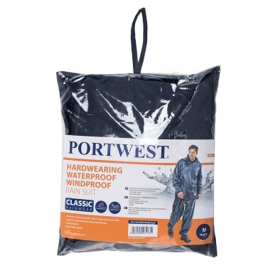 Dviejų dalių kostiumas nuo lietaus Portwest L440 Dviejų dalių kostiumas nuo lietaus Portwest L440