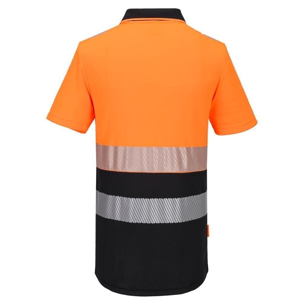 PORTWEST DX435 Hi-Vis Polo krekls ar rāvējslēdzēju 3 PORTWEST DX435 Hi-Vis Polo krekls ar rāvējslēdzēju 3