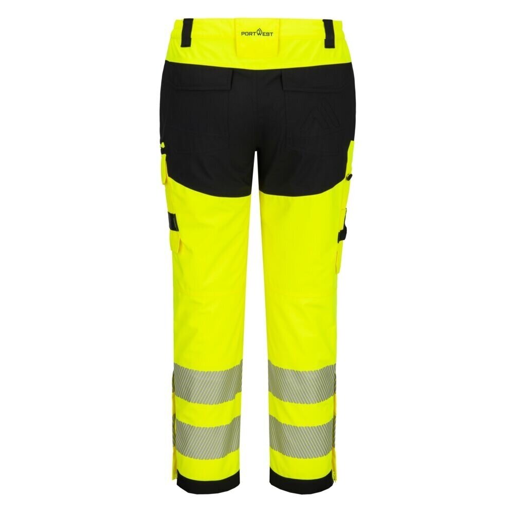 PORTWEST DX448 augstas redzamības lietus bikses 3