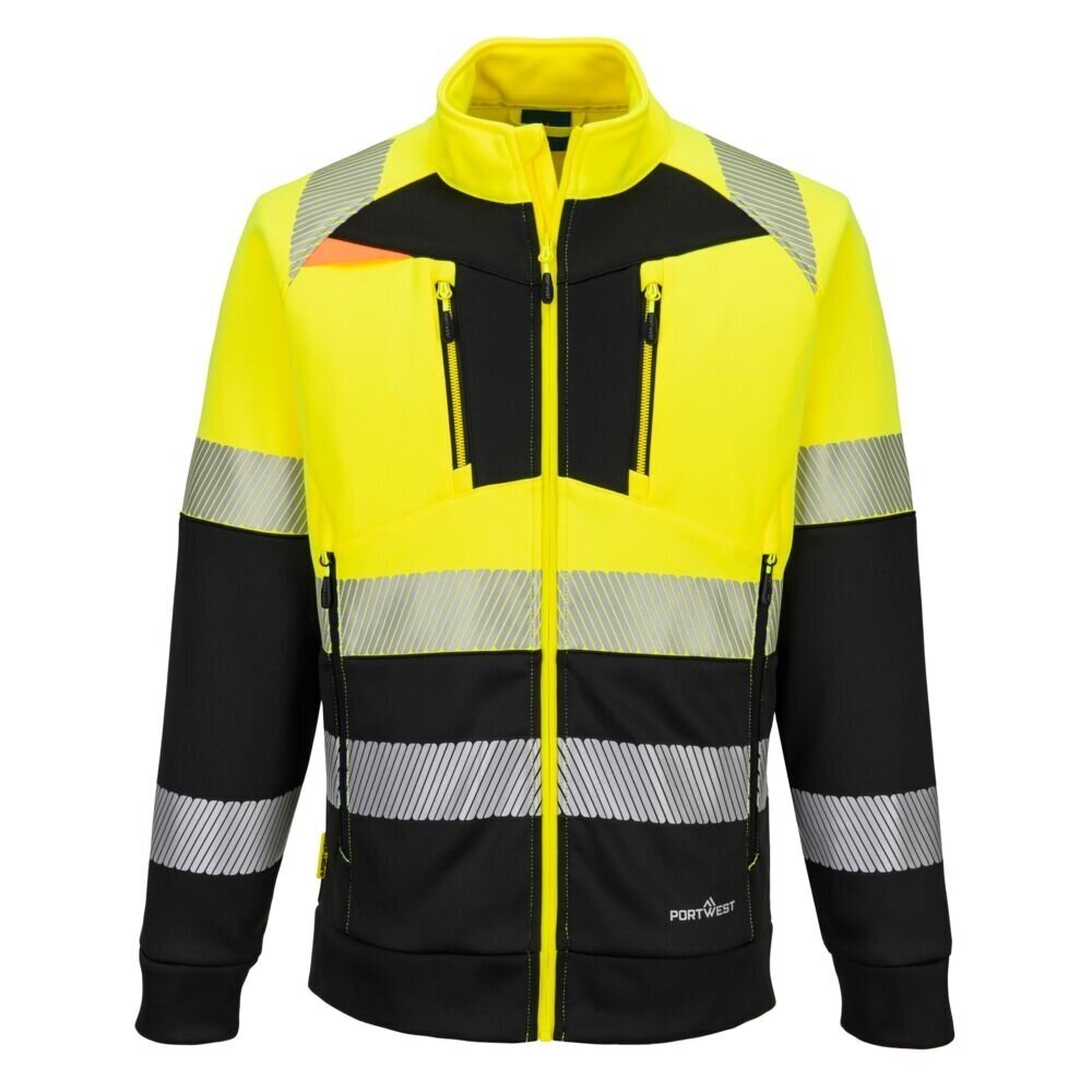 PORTWEST DX490 augstas redzamības jaka ar rāvējslēdzēju 18