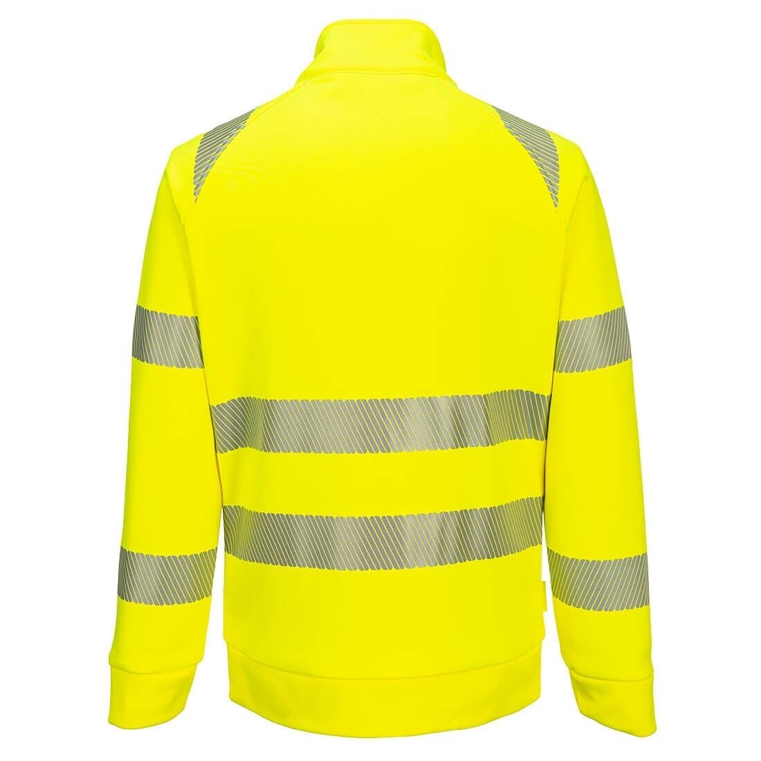 PORTWEST DX477 augstas redzamības džemperis ar rāvējslēdzēju 3 PORTWEST DX477 augstas redzamības džemperis ar rāvējslēdzēju 3
