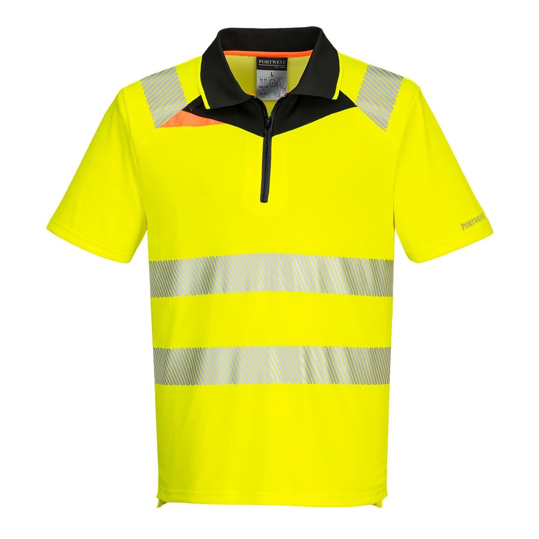 PORTWEST DX412 augstas redzamības īsroku polo krekls 15 PORTWEST DX412 augstas redzamības īsroku polo krekls 15