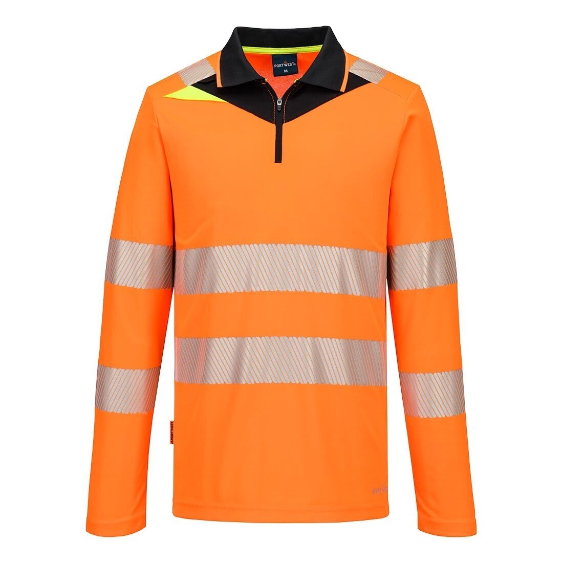 PORTWEST DX419 Hi-Vis Polo krekls ar rāvējslēdzēju 14 PORTWEST DX419 Hi-Vis Polo krekls ar rāvējslēdzēju 14