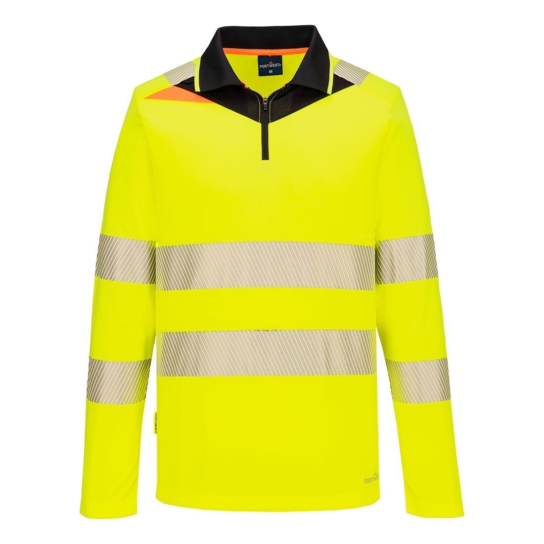 PORTWEST DX419 Hi-Vis Polo krekls ar rāvējslēdzēju 9