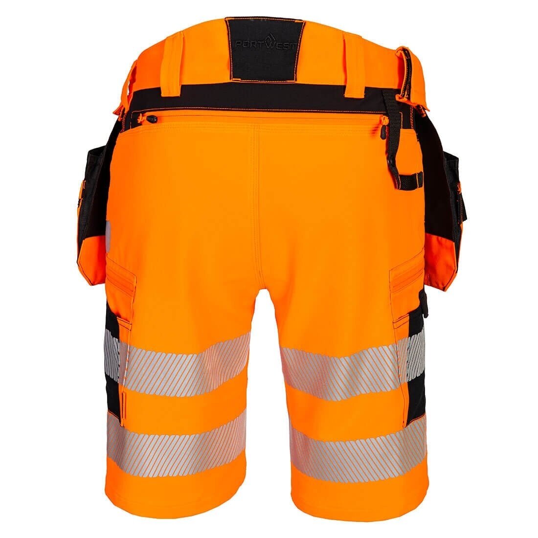 PORTWEST DX446 augstas redzamības šorti ar kabatām 1 PORTWEST DX446 augstas redzamības šorti ar kabatām 1