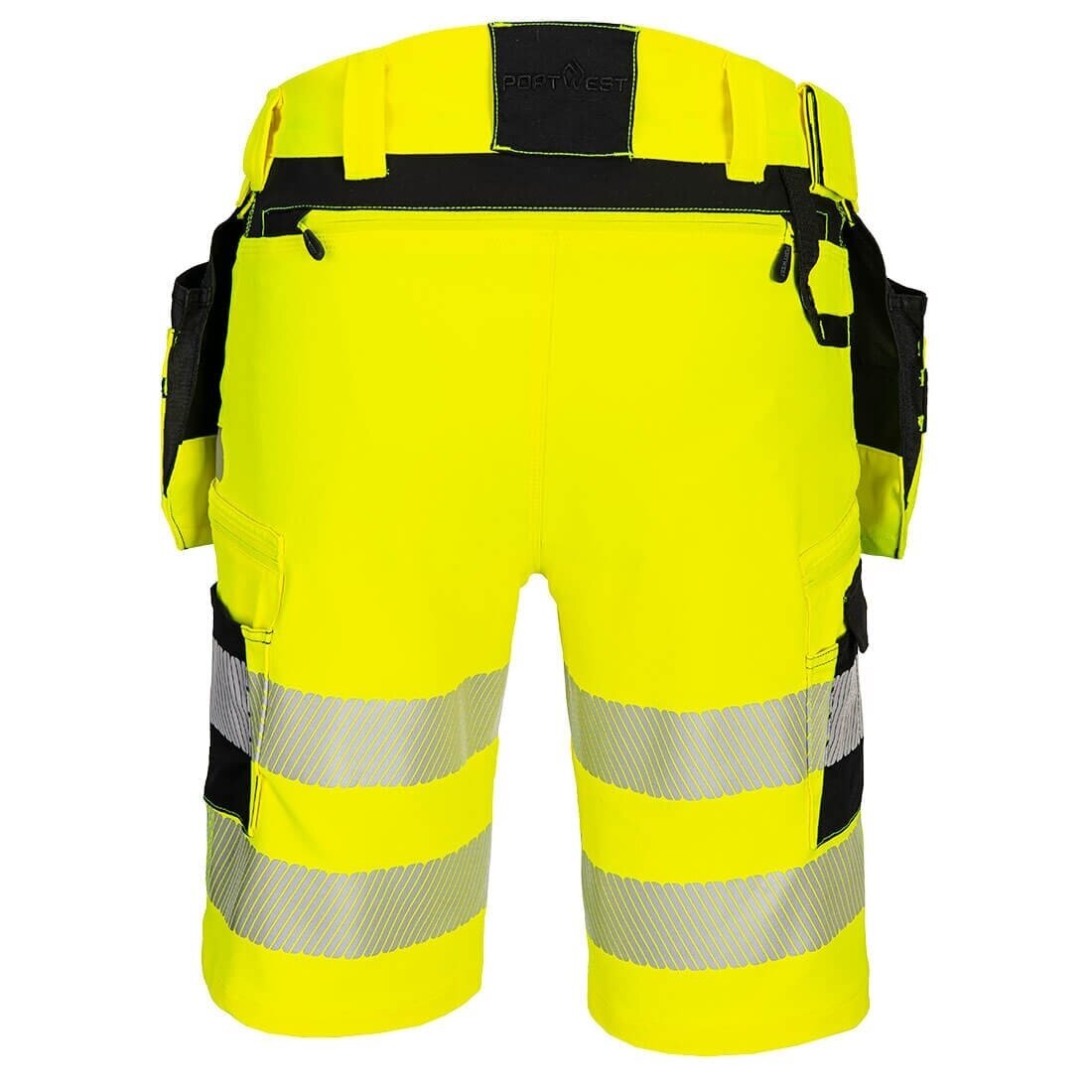 PORTWEST DX446 augstas redzamības šorti ar kabatām 3