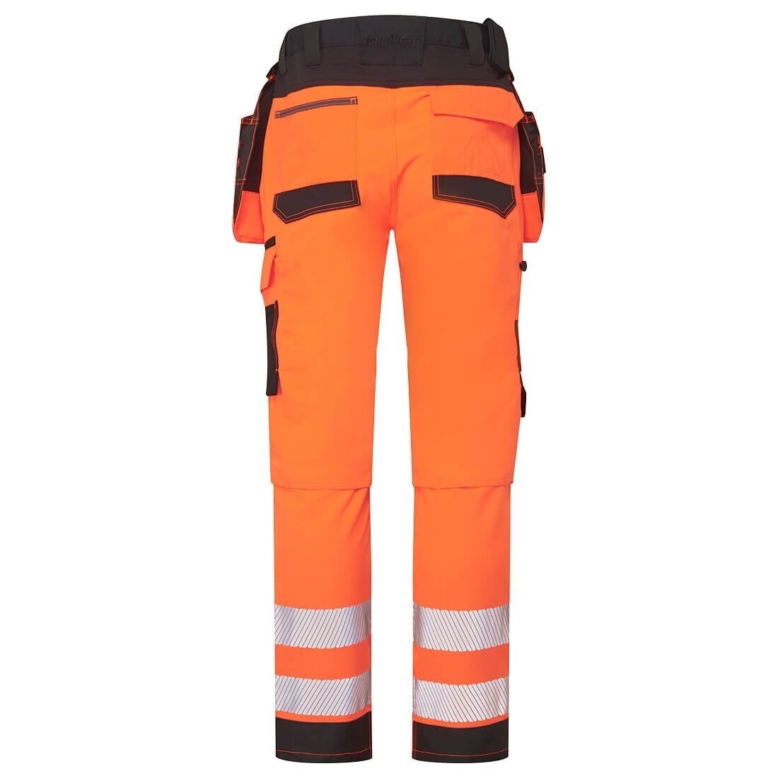 PORTWEST DX454 augstas redzamības darba bikses ar noņemamām kabatām 1 PORTWEST DX454 augstas redzamības darba bikses ar noņemamām kabatām 1