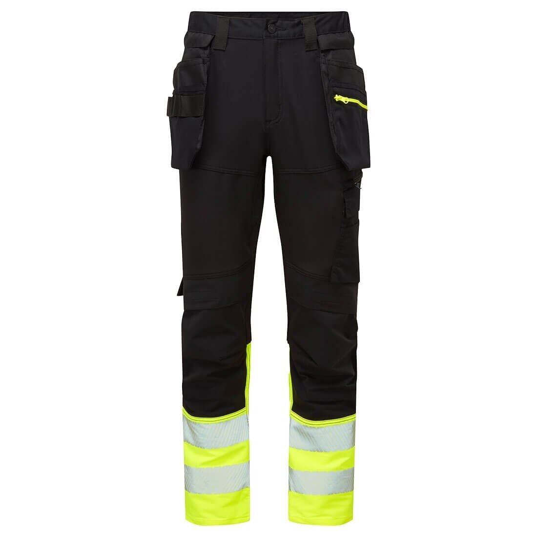 PORTWEST DX457 augstas redzamības darba bikses ar noņemamām kabatām 2 PORTWEST DX457 augstas redzamības darba bikses ar noņemamām kabatām 2