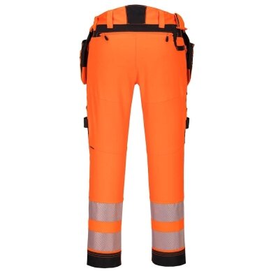 PORTWEST DX442 augstas redzamības bikses ar noņemamām kabatām 1 PORTWEST DX442 augstas redzamības bikses ar noņemamām kabatām 1